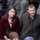 Marian (Eve Hewson) and Will Scarlet (Jamie Dornan) “fight” for the people.